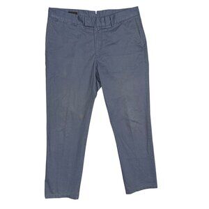 Ermenegildo Zegna Cotton Chino Pants Blue 34x29